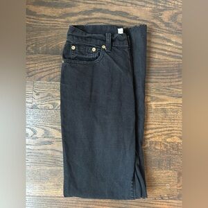 Tory Burch Black Denim Pant Size 26